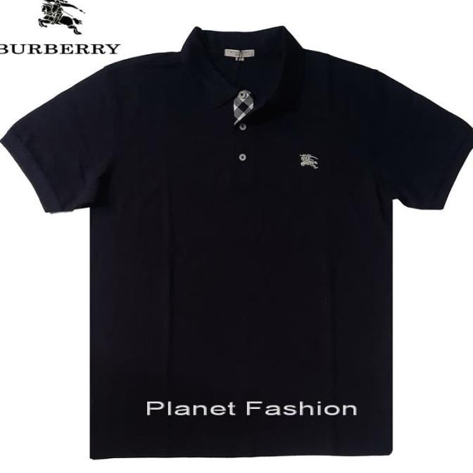 Kaos Polo shirt BURBERRY BRIT original import (Merah)