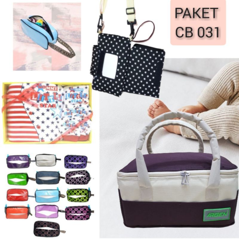 (PAKETAN   NEW BORN)  Multipurpose caddy bag baby   Caddy Bag ARGEN ORGANIZER BABY BAG BABY /  CB243 S1