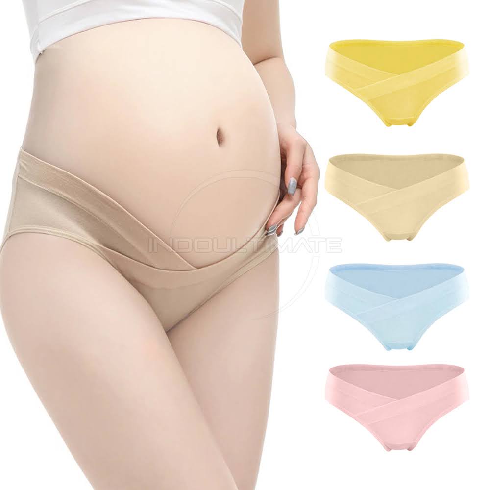 1Pcs Celana Dalam Wanita Hamil Katun Celana Dalam Ibu Hamil Melahirkan Pakaian Dalam Hamil CDM-101