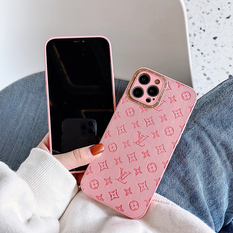 Big Brand Fashion Full Print Logo Cover For iPhone 13 Pro Max 12 11 Pro Max XS Max XR X 8 7 Plus Protective Case Ready Stock