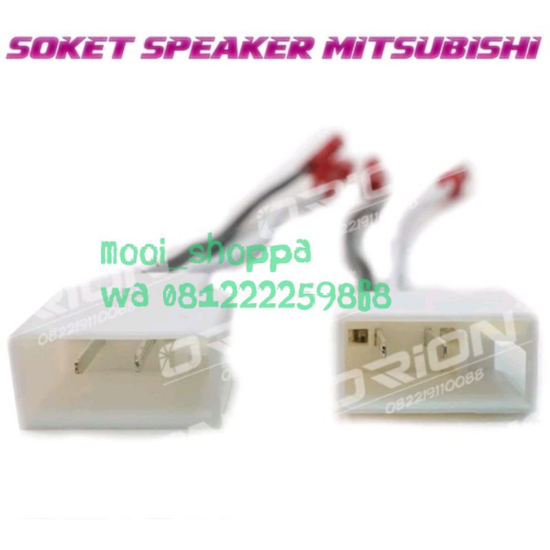 soket speaker mitsubishi