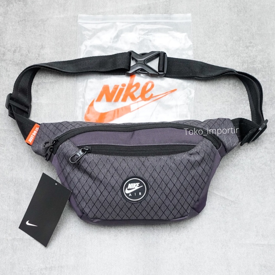 Waistbag Nike Waterproof Import Tas Pinggang Pria Mirror Original