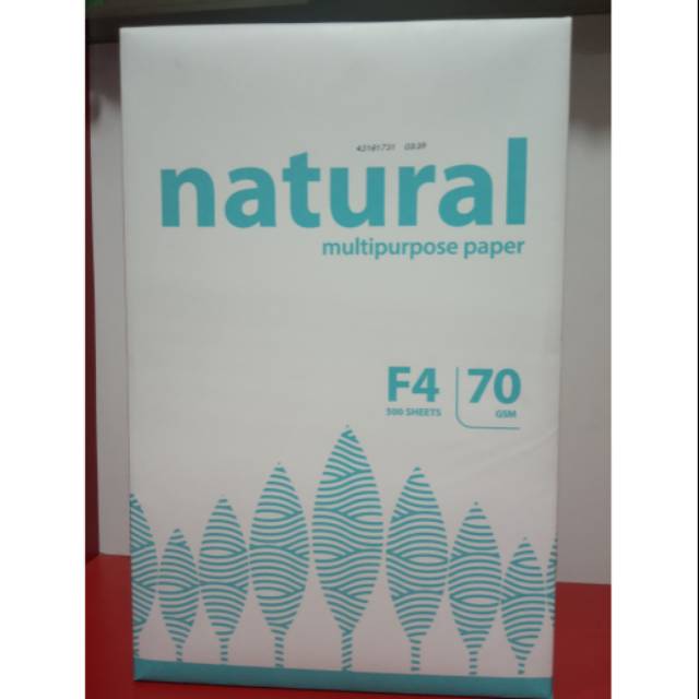 

Kertas F4 70gsm natural