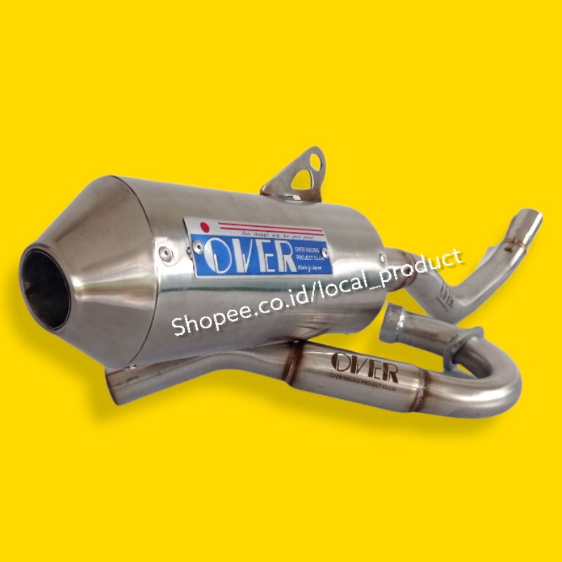 KNALPOT  OVER RACING, UNTUK CRF WR KLX XR