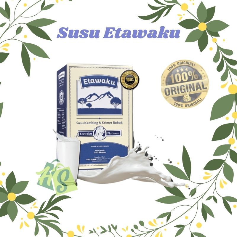 

Etawaku Platinum Krimer Bubuk Susu Kambing Provit Etawa Bebas Pengawet Rendah Gula Tingkatkan Imunitas Daya Tahan Tubuh Cegah