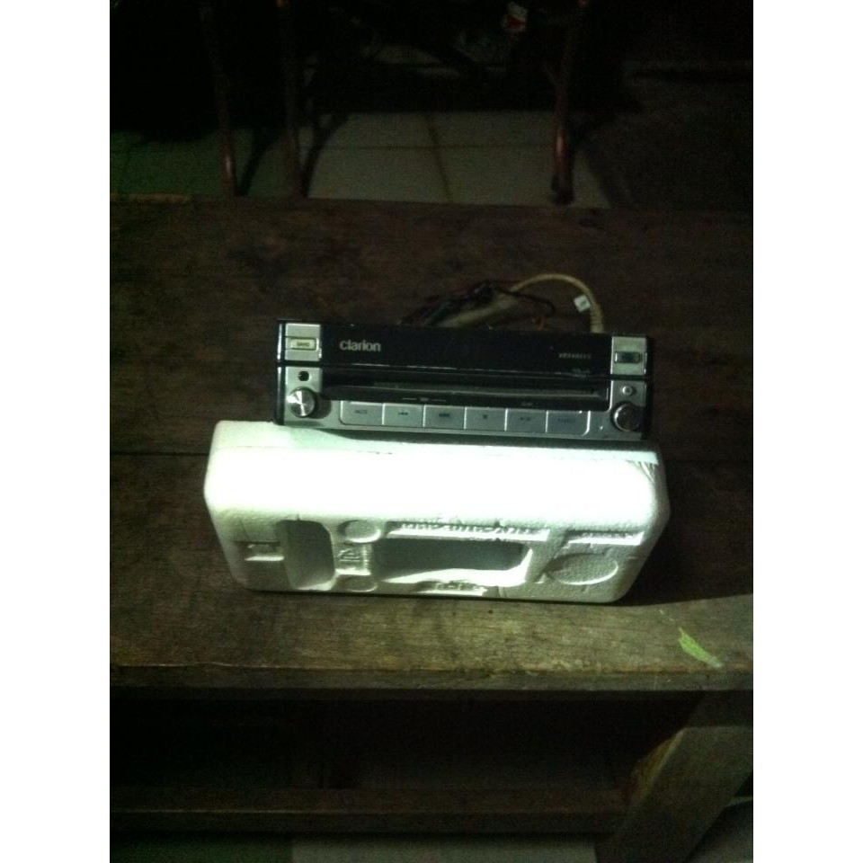 Single Din Clarion Vrx486vd Dvd Indash.. Murah