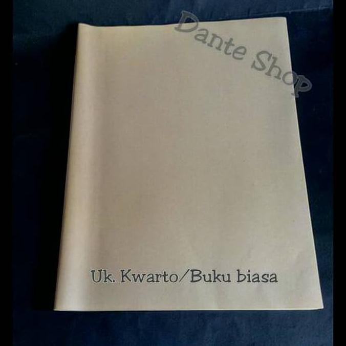 

BARU Sampul Coklat Polos Kwarto / Buku Tulis Biasa ( per Pak )