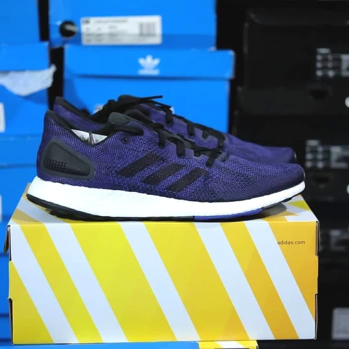 Sepatu Running Adidas Pureboost DPR Dark Purple Original 100% BNIB