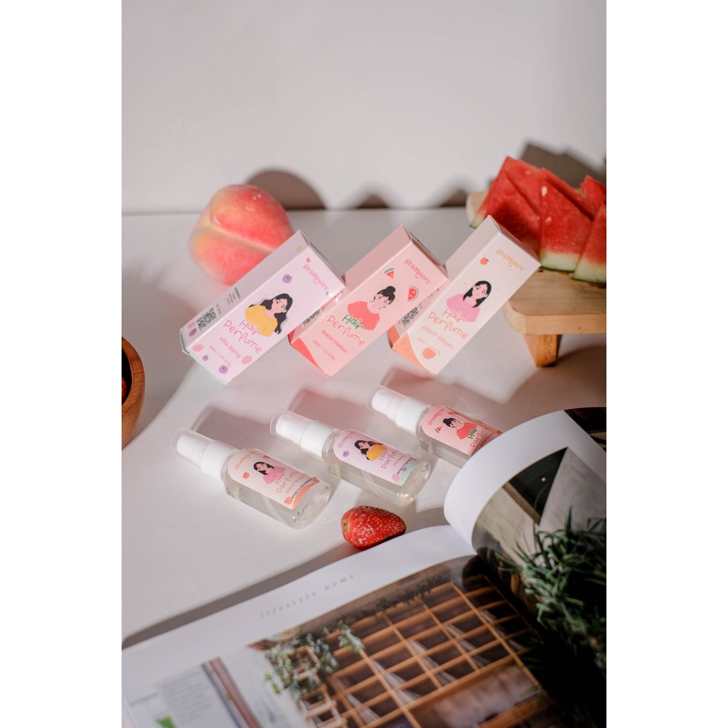 Hair Parfume Geamoore Parfum Vitamin Perawatan Rambut Rusak Rontok Kering Wanita Tahan Lama Bpom Kemasan 30ml Spary-4