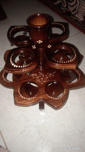 Tempat Aqua Kayu Jati, Tempat Mineral Gelas