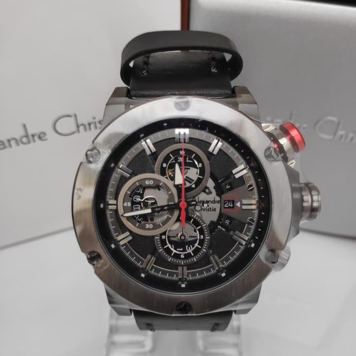 Jam Tangan Pria Original Alexandre Christie 6491