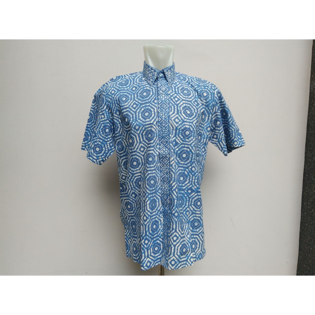 Kemeja Batik Pria Bahan Katun