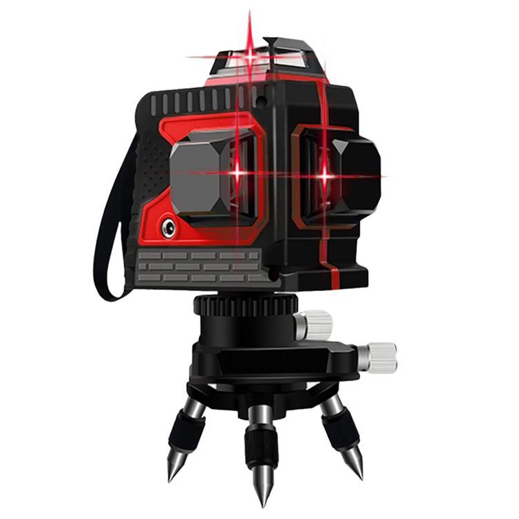 Mesin Laser Level 12 Line 3D Wall Meter Laser Warna Merah