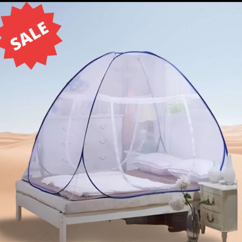 KELAMBU LIPAT BUTTERFLY ANTI NYAMUK JUMBO RESLETING IMPORT/BAYAR DITEMPAT/MEDAN