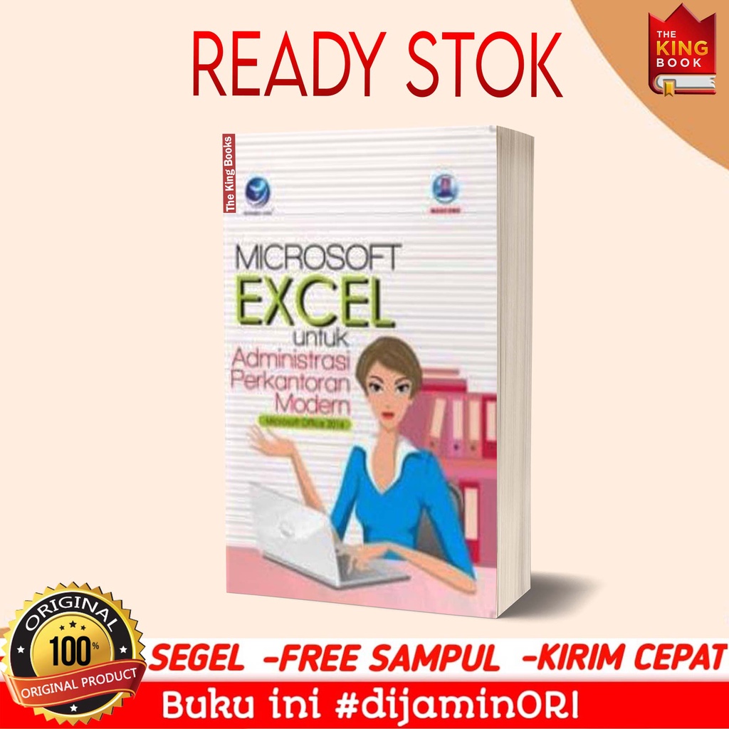 Buku Microsoft Excel untuk administrasi perkantoran modern