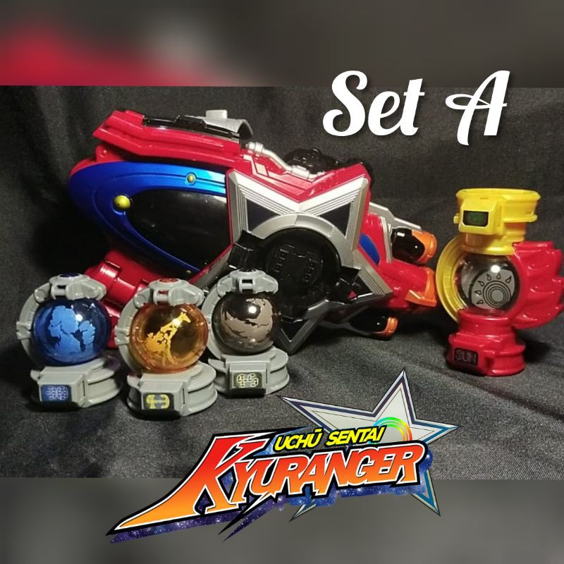DX Morpher SEIZABLASTER Kyuranger Kyutama Set A TRK