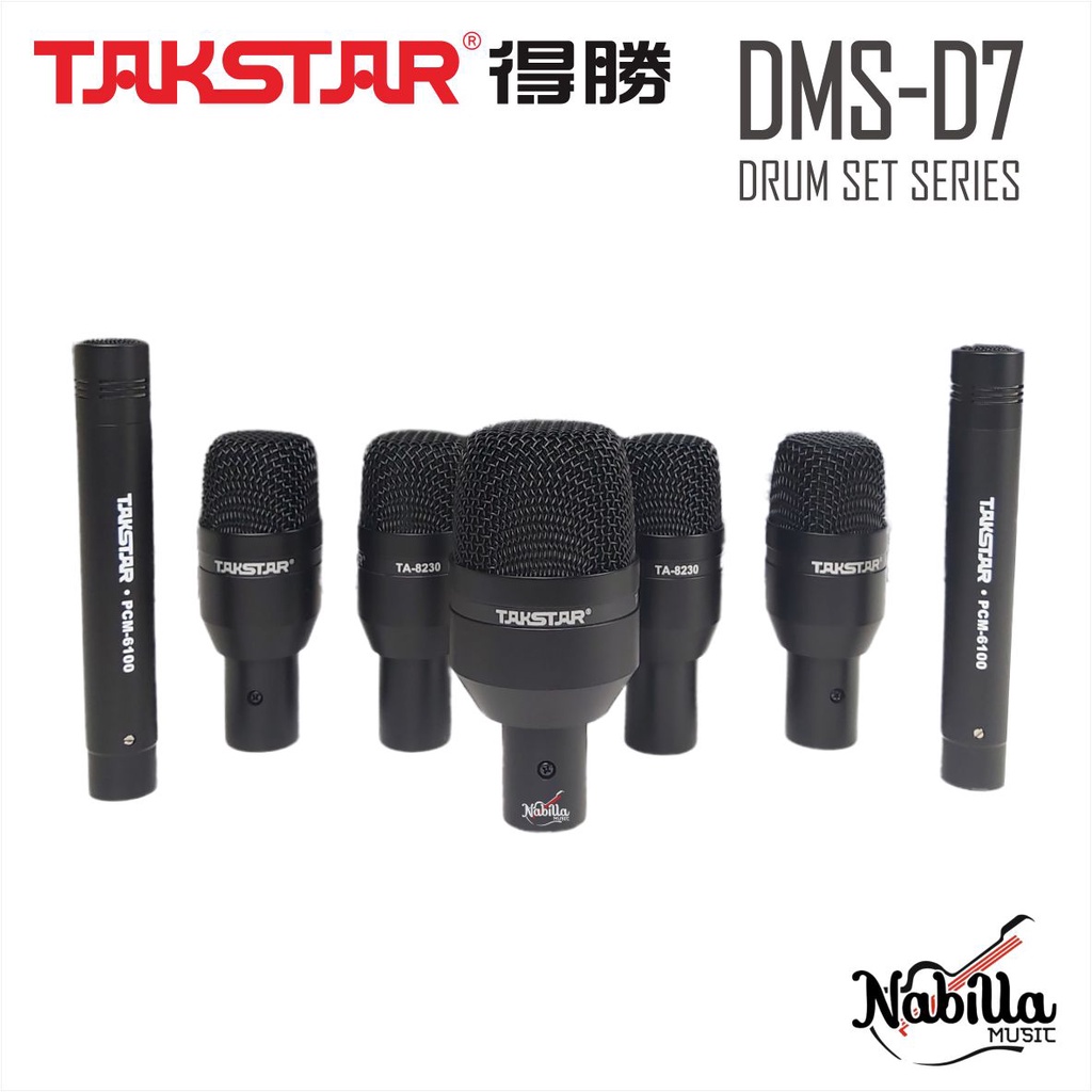 Mic Drum Set TAKSTAR DMS-D7 Original