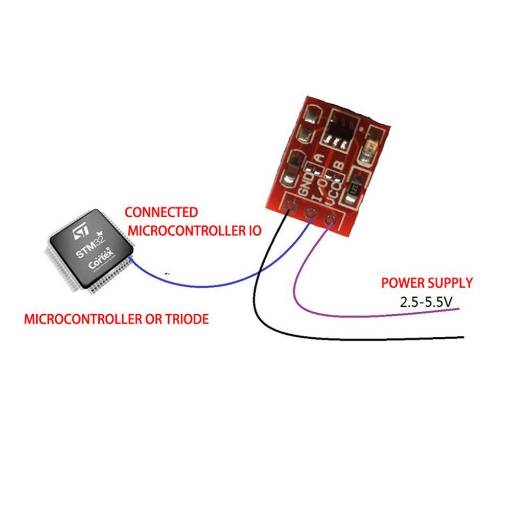 Suyo 20PCS TTP223 Profesional Self Locking 2.5-5.5V Touch Switch Sensor