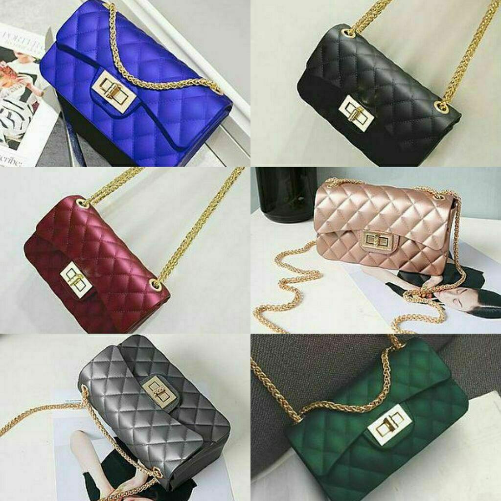 TAS SELEMPANG IMPORT JELLY 4072 JAKARTA