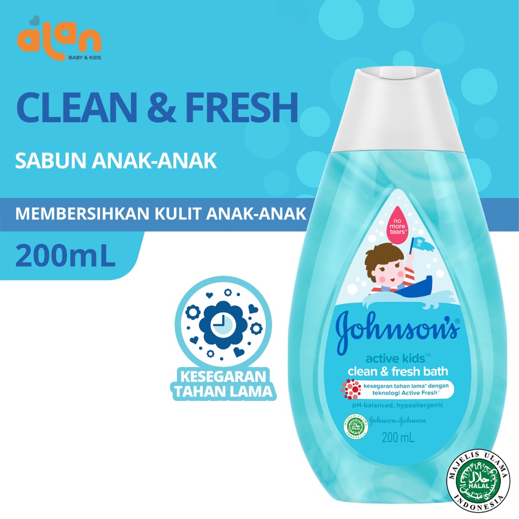 Johnson's Baby Bath All Variant Botol dan Refill 200ml