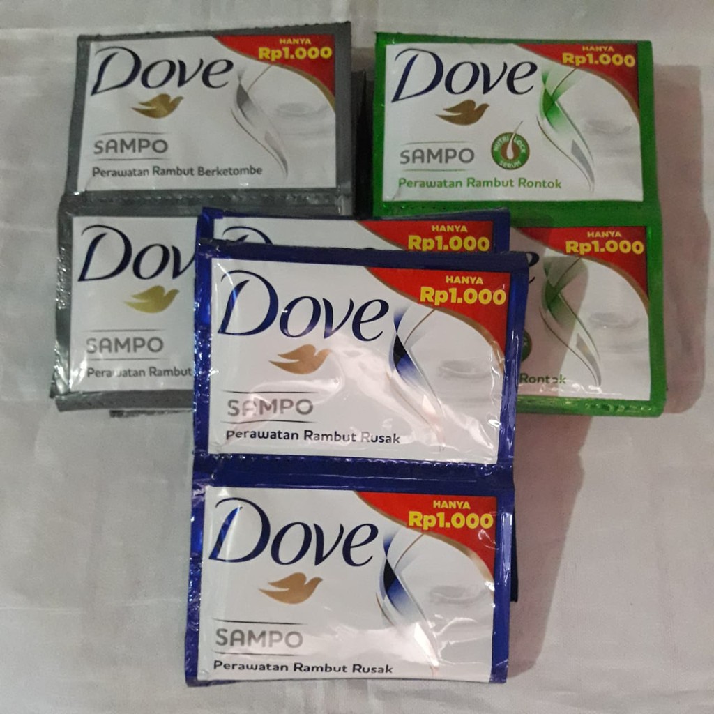 DOVE Shampo sachet