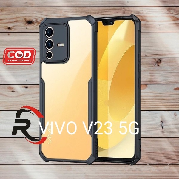 Casing VIVO V23 5G NEW 2022 Shockproof Armor TRansparent Premium Soft Case HP VIVO V23 5G