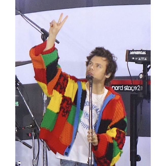 Harry styles cardigan crochet