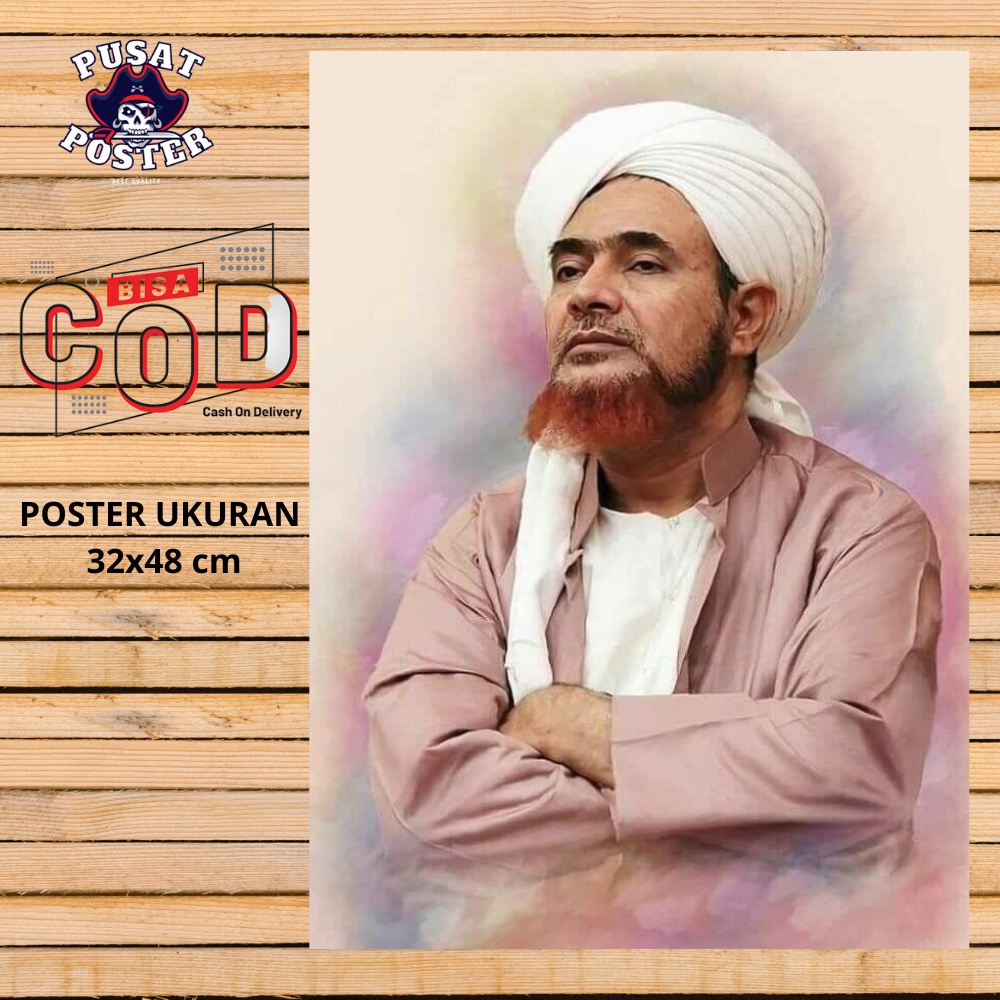 Jual POSTER HABIB UMAR BIN HAFIDZ - FOTO HABIB UMAR - POSTER ULAMA ...