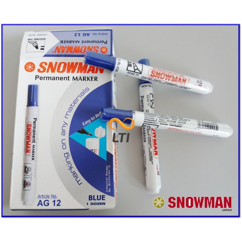 

Spidol snowman permanet