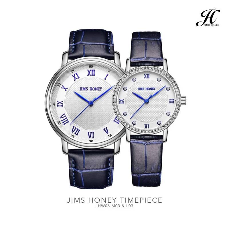 JAM TANGAN COUPLE KODE 06 ( JHW 06 ) JIMS HONEY