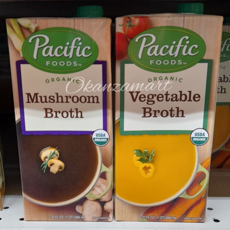 

Pacific Foods Mushroom/Vegetable Broth 946ml