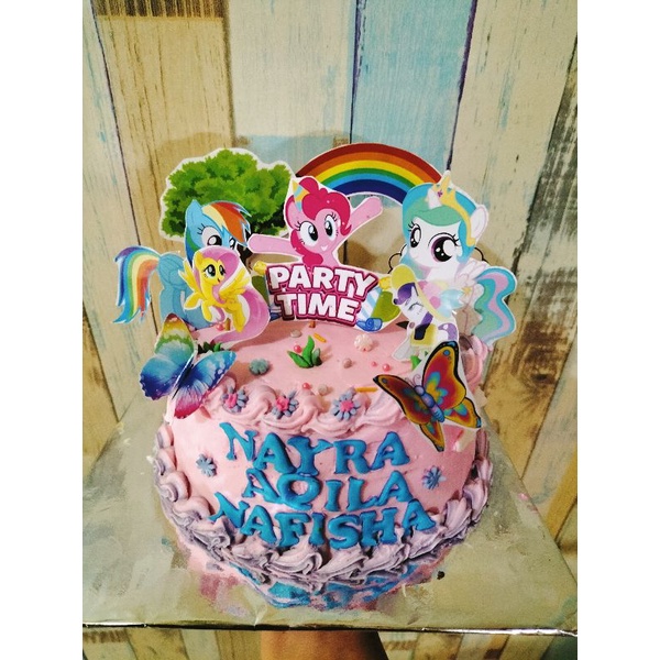 

kue ultah tema littlepony