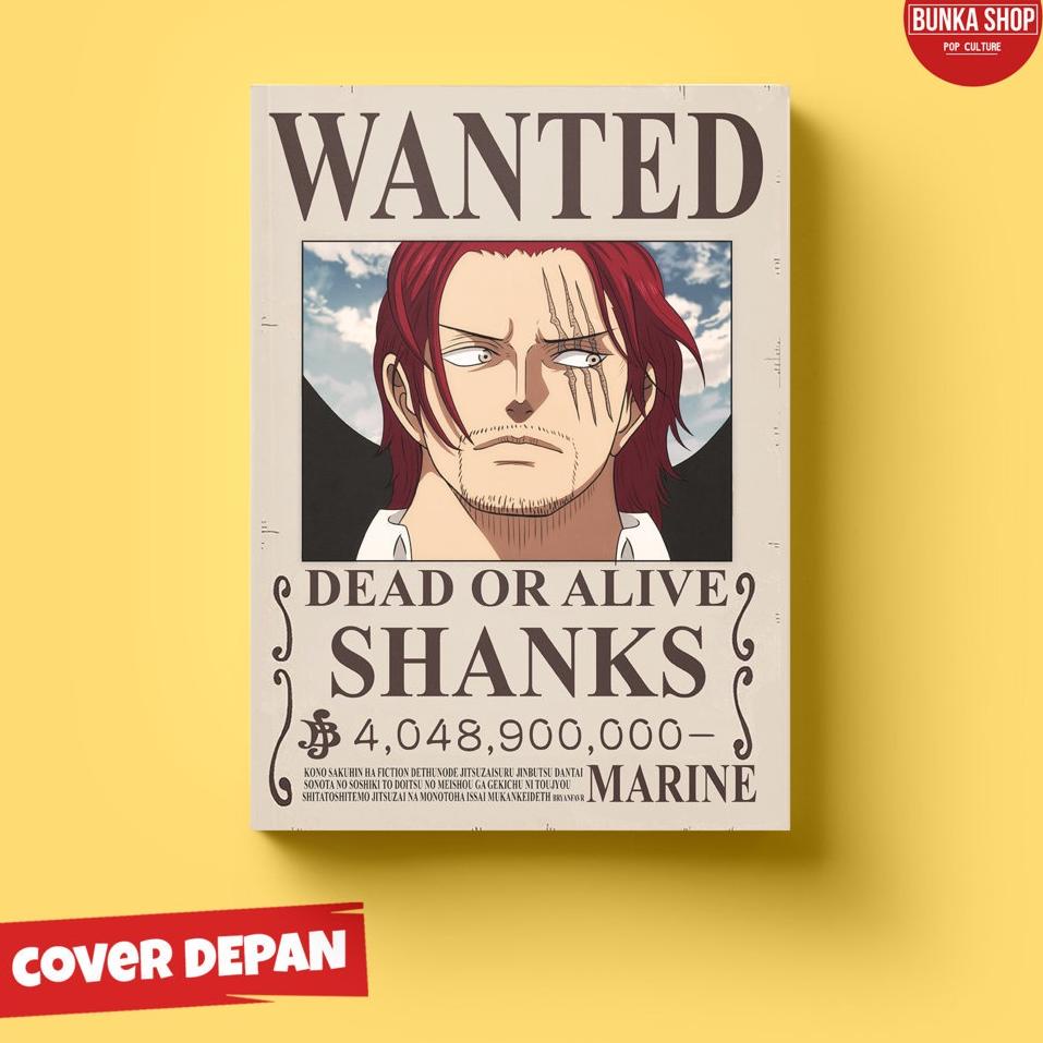 

SALEE!!!!.. Pocket Note Anime One Piece Character Bounty