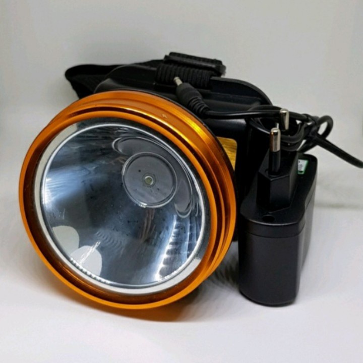 (COD) Senter Kepala 100 watt Led waterproof Headlamp antiair - Senter kepala