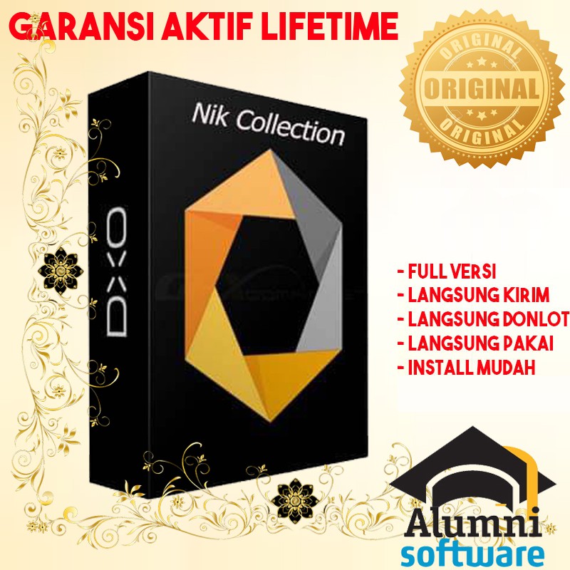 [FULL VERISON] Nik Collection by DxO 3 Plugin - GARANSI AKTIVASI