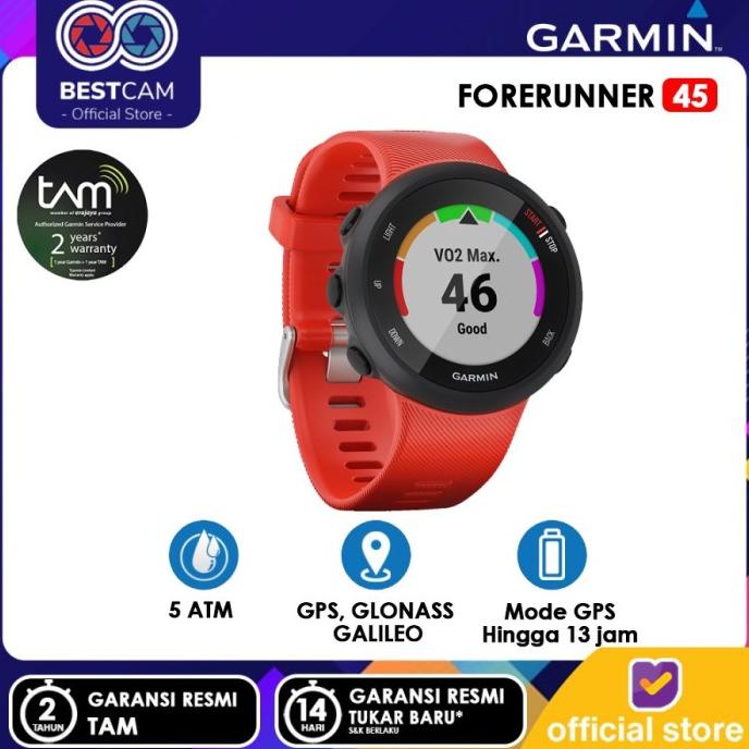 GARMIN Forerunner 45 GPS Running Watch Original