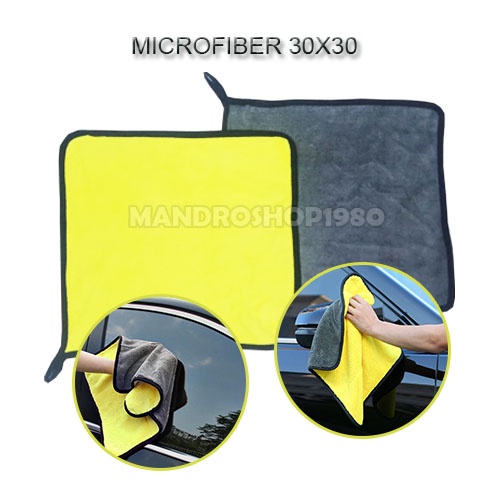 LAP MICROFIBER SERBAGUNA 30X30 1PCS