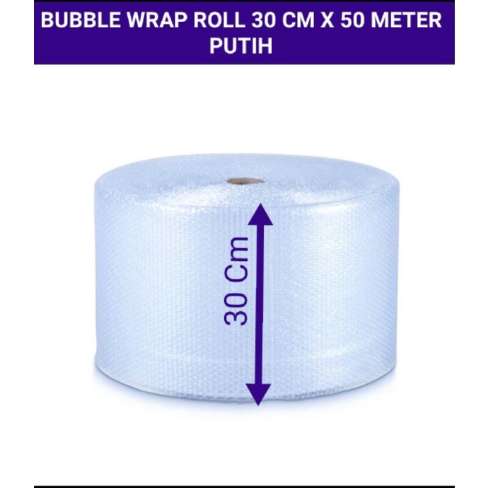 

Bubble wrap 50m x 30cm buble wrap bubblewrap plastik bubble ekonomis