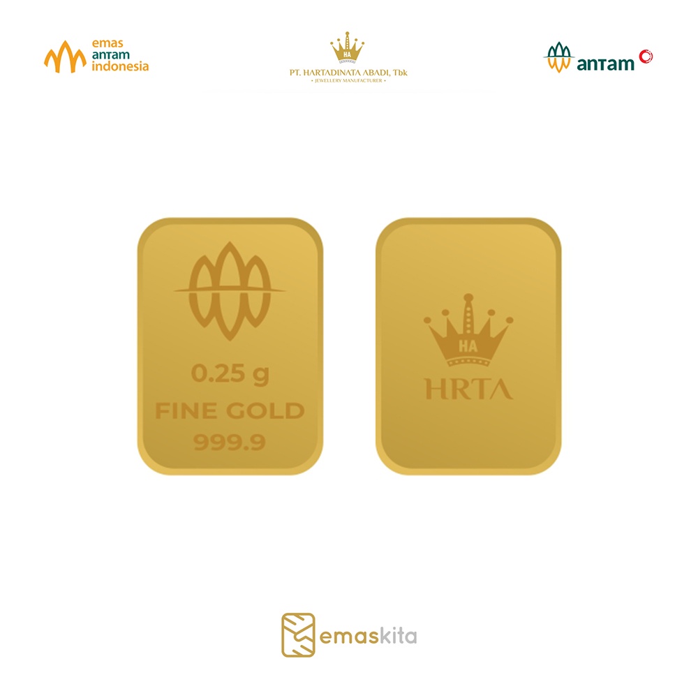 Logam Mulia Antam x Hartadinata Baby Boy Dot 0.25 Gr-2