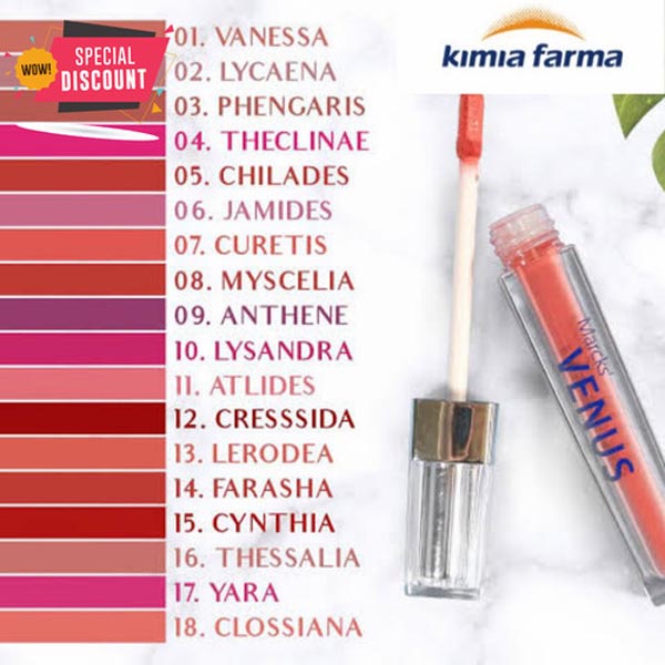 Venus Soft Matte Lip Cream No17_Cerianti