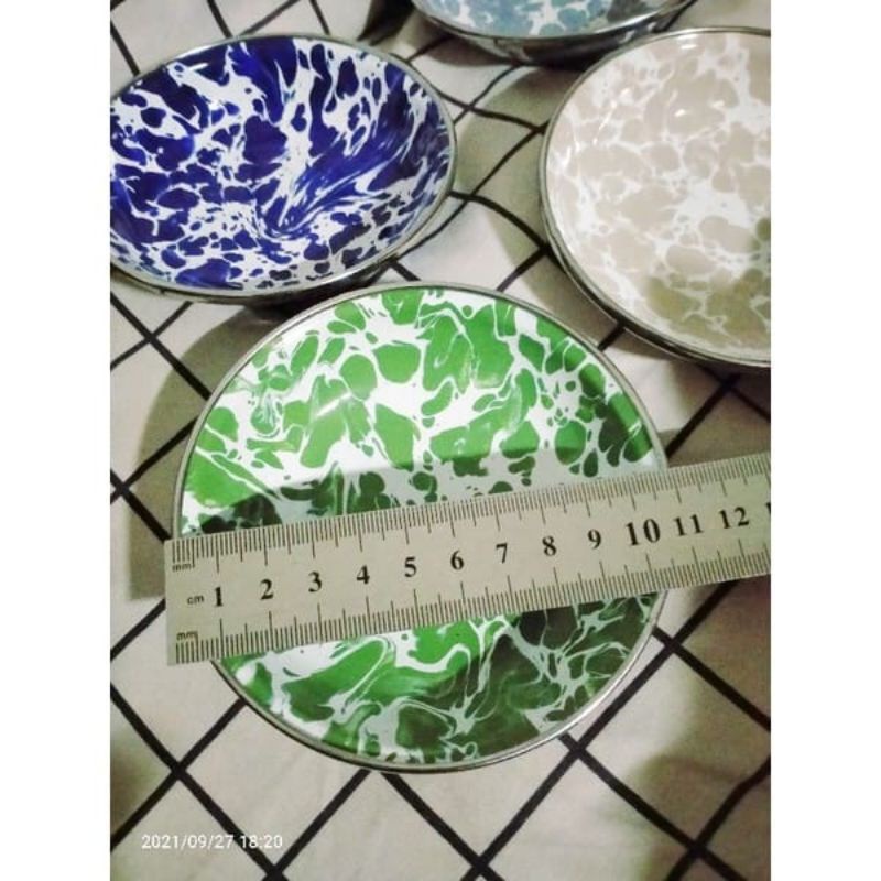 Tempat Sambal Enamel Blirik 11cm Kedaung ori