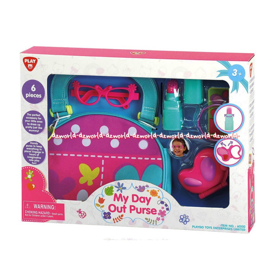 Play Go My Day Out Purse Mainan Anak Tas Make Up Kosmetik