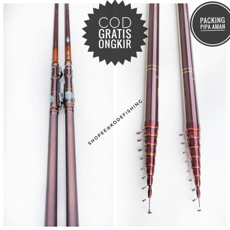 JORAN PANCING/TEGEK ORCA PRIME 300-540 CARBON KAKU PACKING AMAN