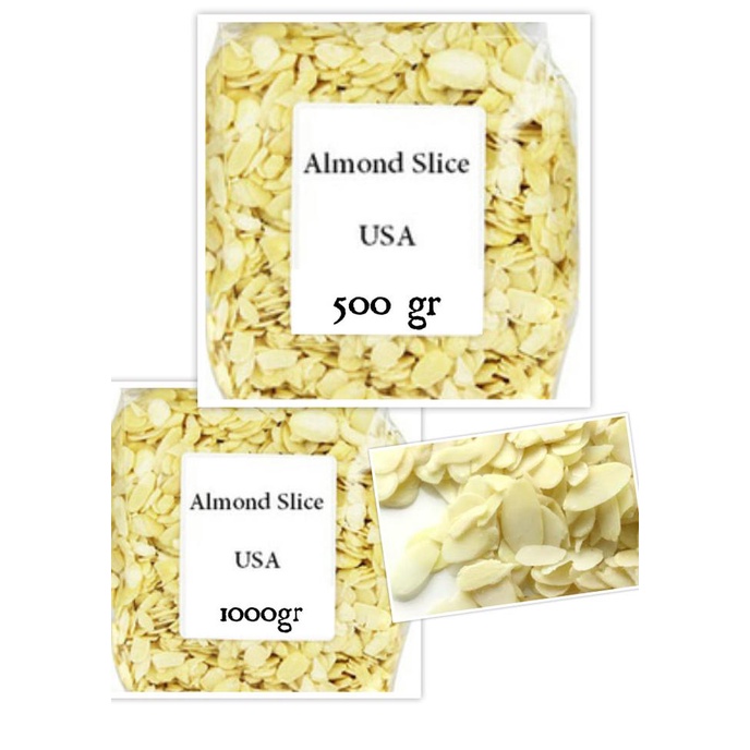 

Almond Slice / Kacang Almond - 100Gram