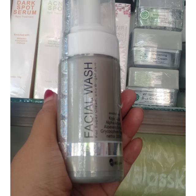 facial wash ms glow | sabun ms glow | facial wash ms glow original | ms glow