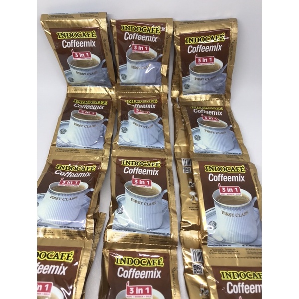 

Coffemix Indocafe 3 in 1 Satu Renceng 10 Pcs 20Gram