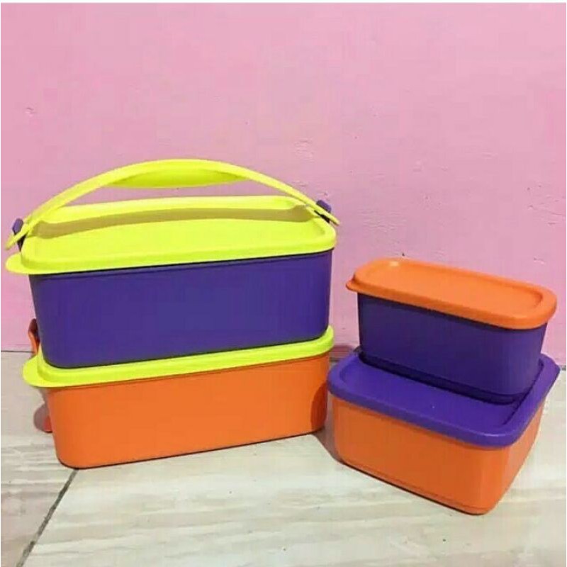Tupperware click to go deep set ctg deep set rantang
