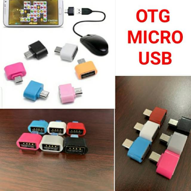 OTG MINI USB TO MICRO USB OTG NON KABEL MICRO USB KONEKTOR