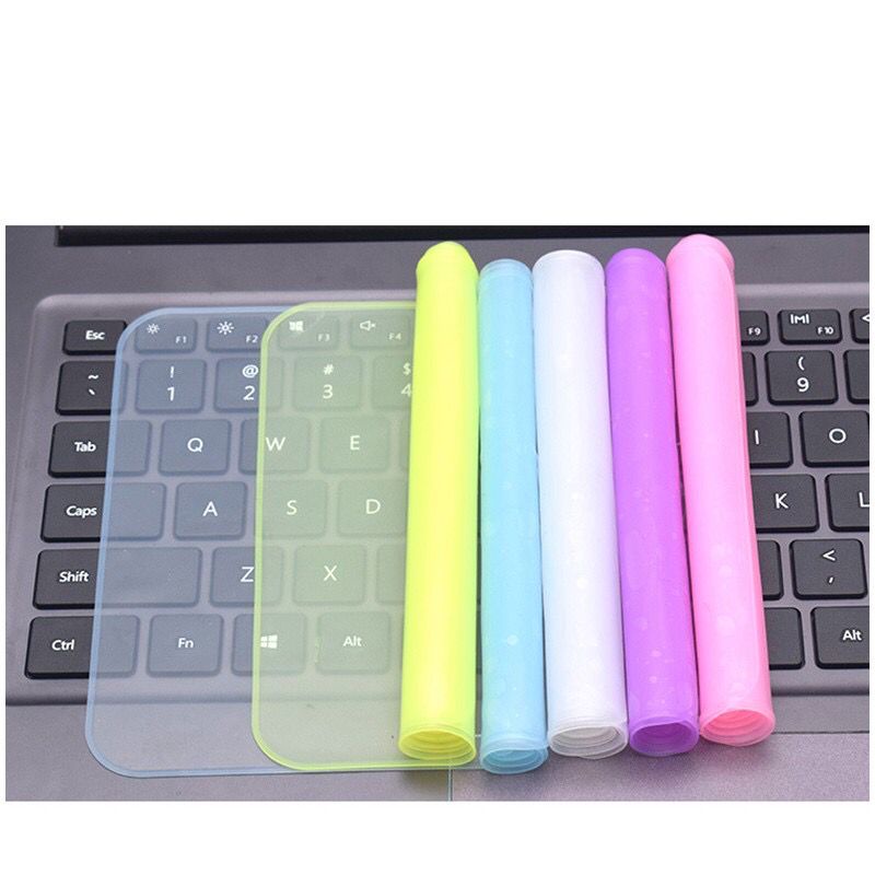 Skin Protector Keyboard Laptop 12 inci / 14 inci  / 15,6 inch protektor keyboard Waterproof Silicon - Cover Pelindung Anti Debu dan Air