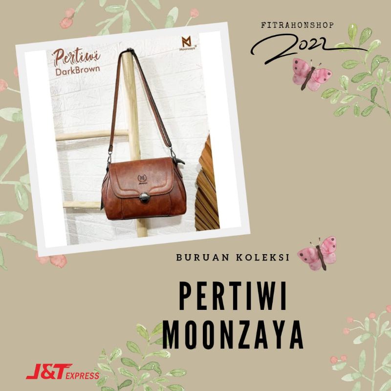 TAS TERBARU SLINGBAG SIMPEL PERTIWI ORIGINAL BY MOONZAYA